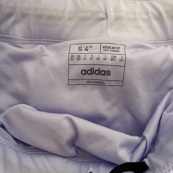 Adidas Womens Running Shorts Lilac S - Picture 4 of 4